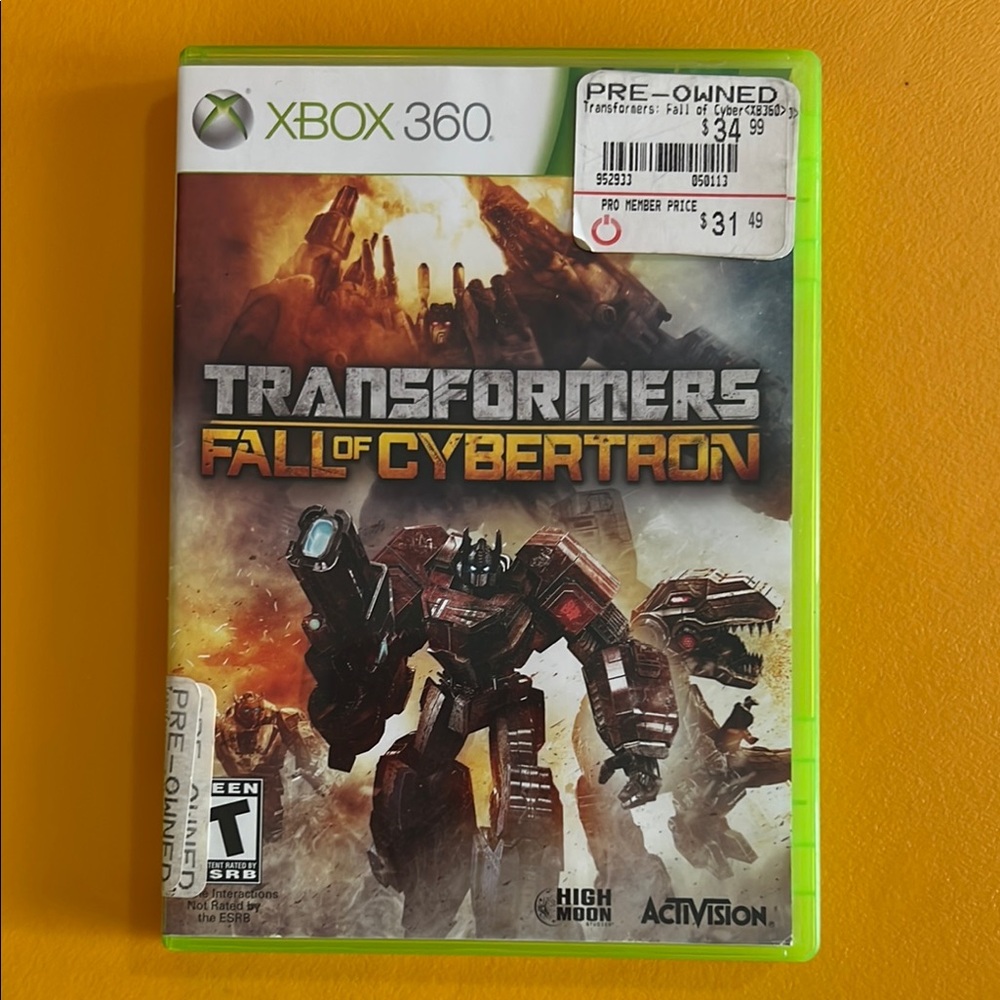 Transformers: Fall of Cybertron for Xbox 360